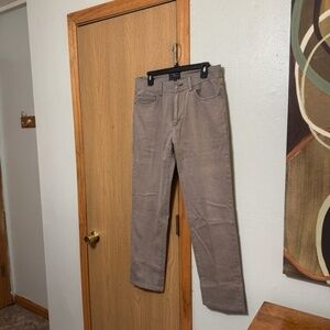 Halsey LLC Size 32x29 Solid Gray Straight Leg Jeans - EUC